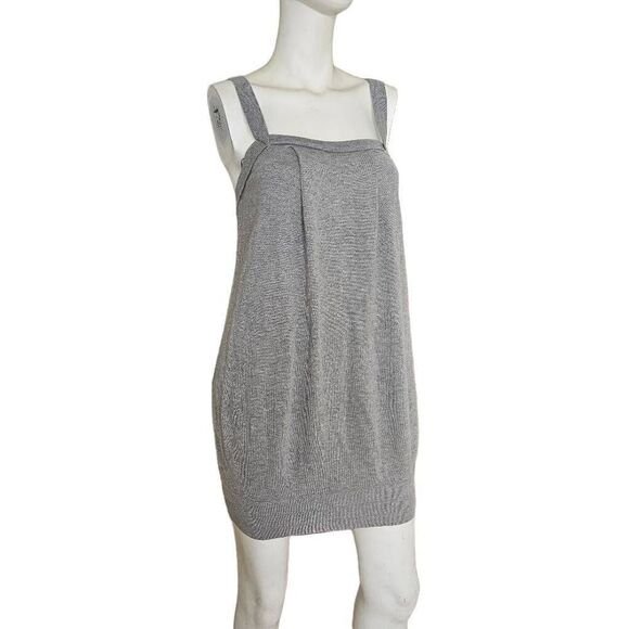 Armani Exchange womens Sz S cashmere Alpaca blend knit sleeveless sweater dress - Picture 3 of 9
